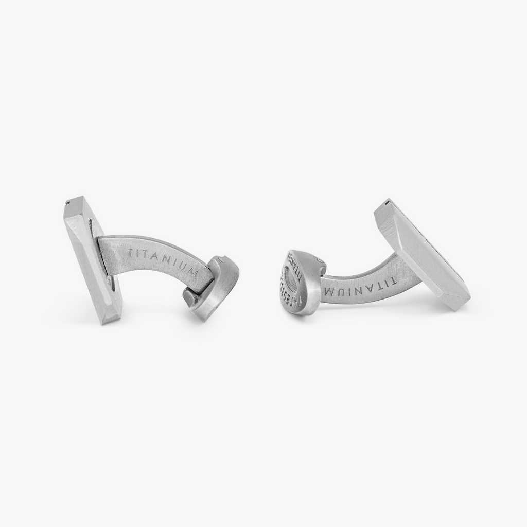 Titanium Octo Cufflinks