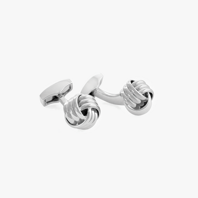 D-Shape Cufflinks with Black Carbon Fibre – Tateossian USA