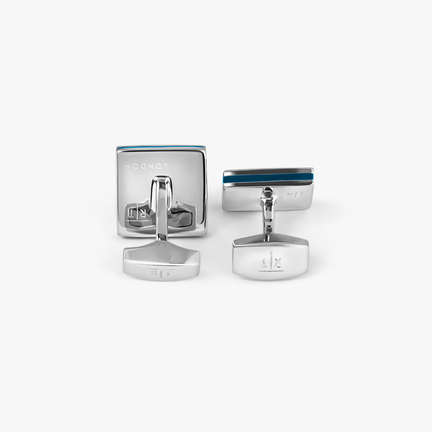 Quadrato SW Cufflinks With Grey SWAROVSKI ELEMENTS & Rhodium Plated (Limited Edition)